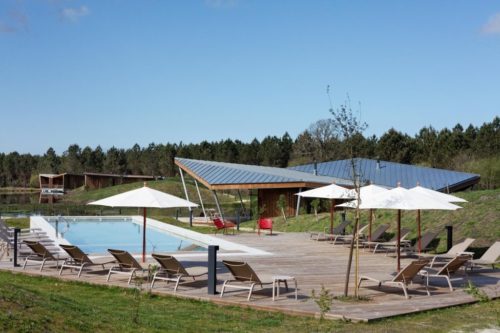 Eco Lodge Avec Piscine Et Restaurant Dans Les Landes