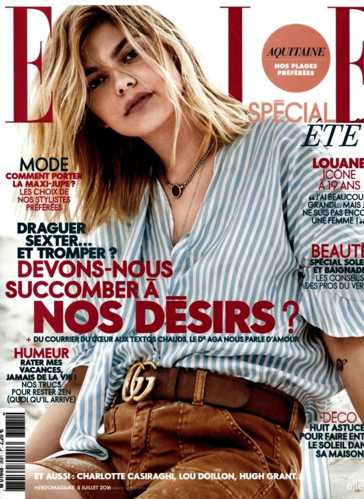 Elle Magazine Ecolodge Les Echasses Couv