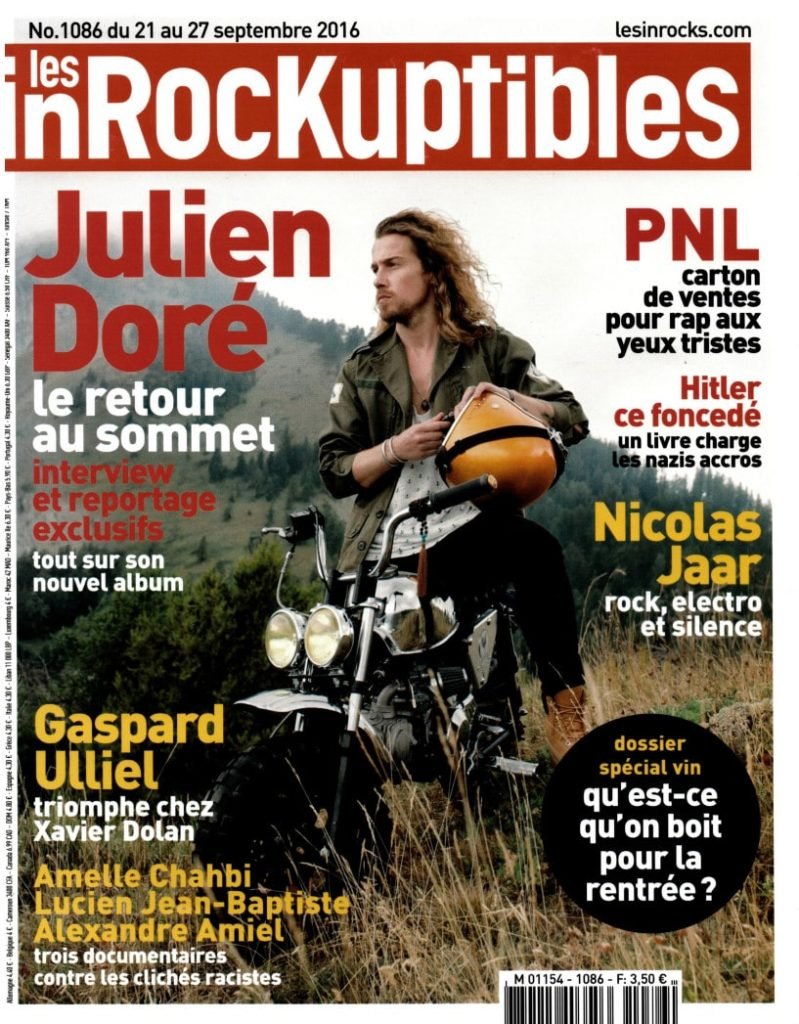 Les Inrocks Magazine Ecolodge Les Echasses Couv