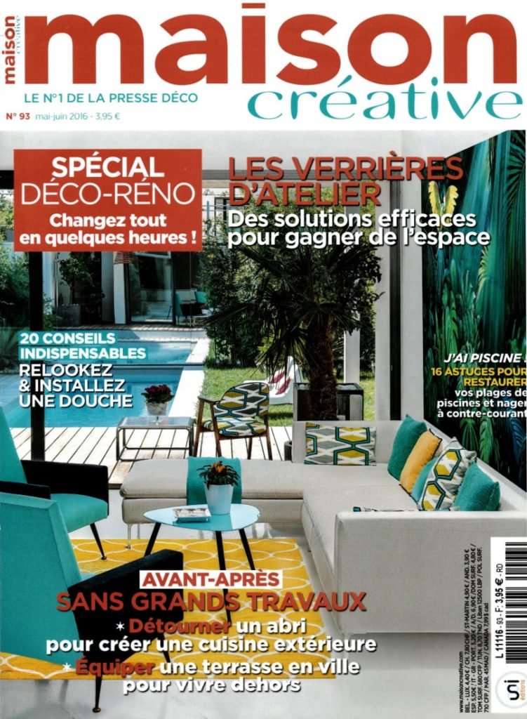 Maison Créative Magazine Ecolodge Les Echasses Couv